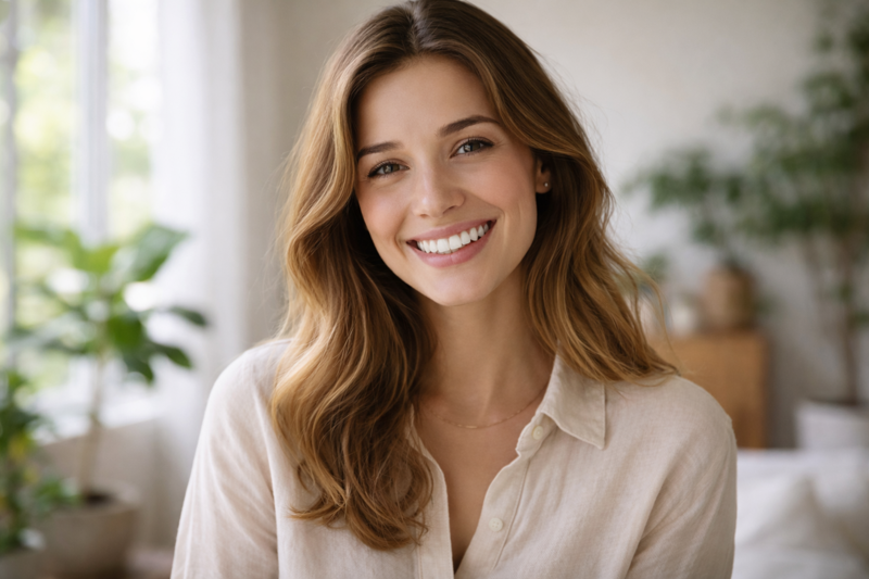 smiling women portrait
